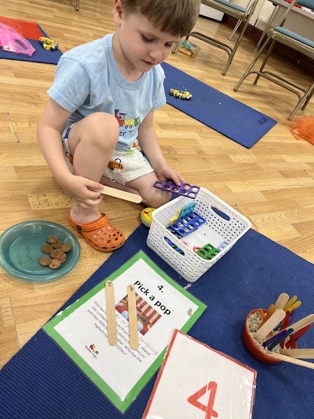 Pre-school Maths Classes at Number Train