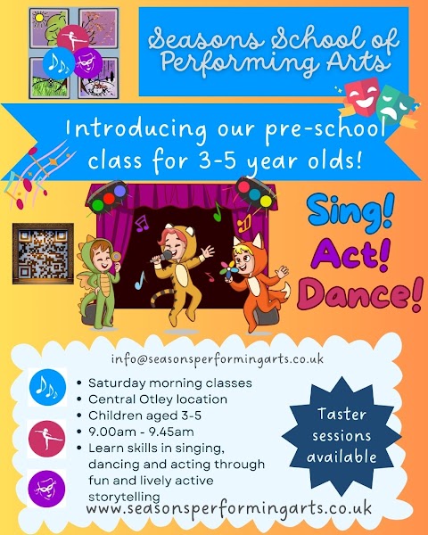 Performing Arts Classes at Seasons School of Performing Arts