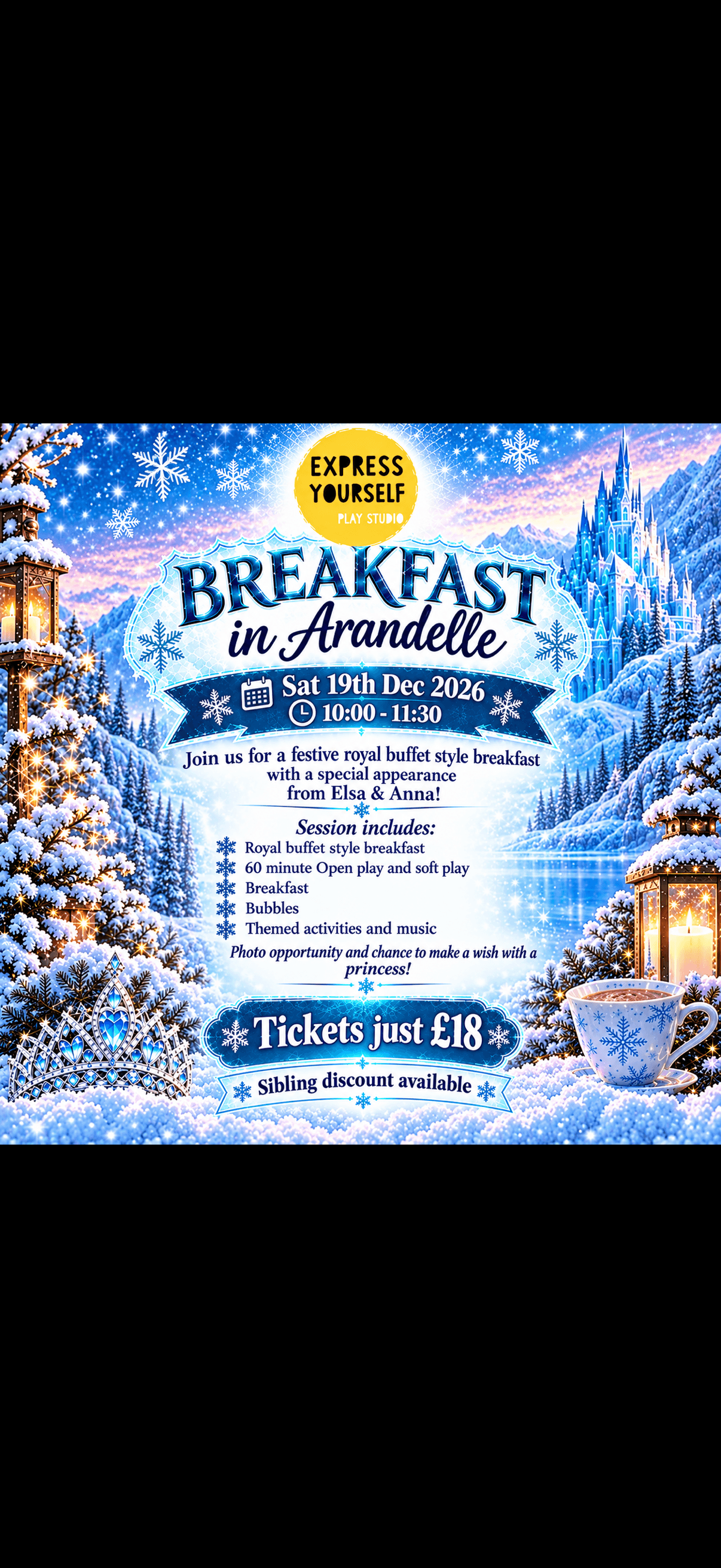 Breakfast in Arandelle with Elsa & Anna