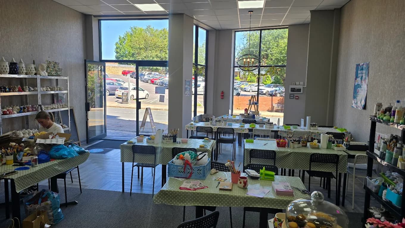 Paint Your Own Pottery at The Little Biscuit Pottery Painting Studio