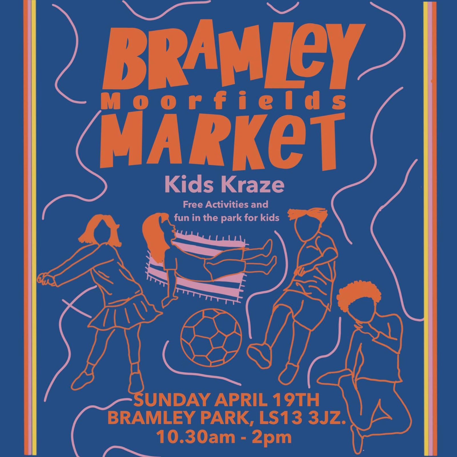 Kidz Kraze Family Fun Day at Bramley Park, Moorfields Entrance
