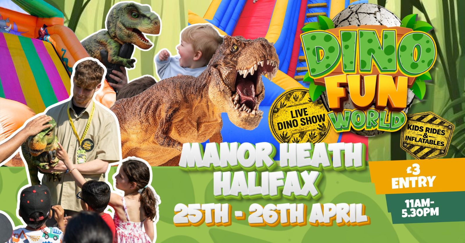 Dino Fun World at Manor Heath Park