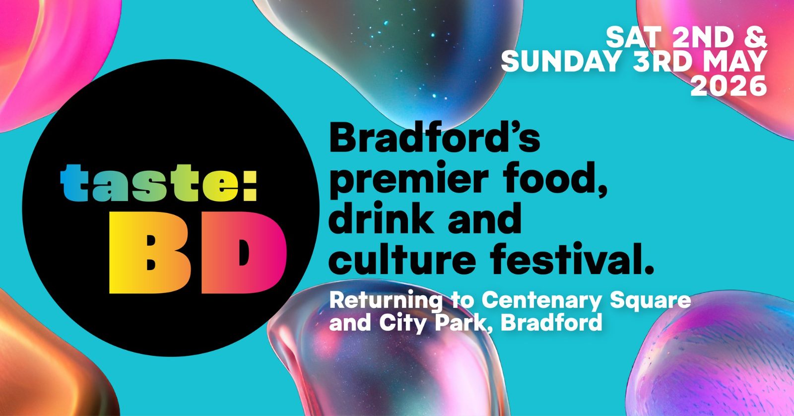 Taste:BD 2026 - Bradford Food & Drink Festival at Centenary Square