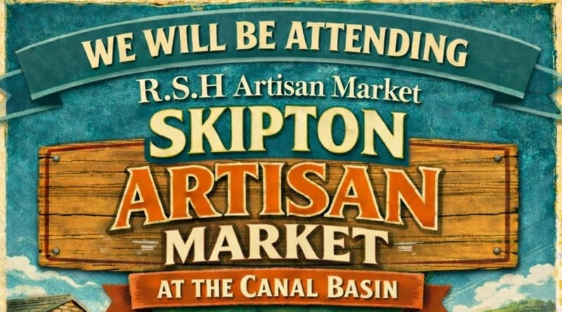 Skipton Artisan Market at Canal Basin Skipton
