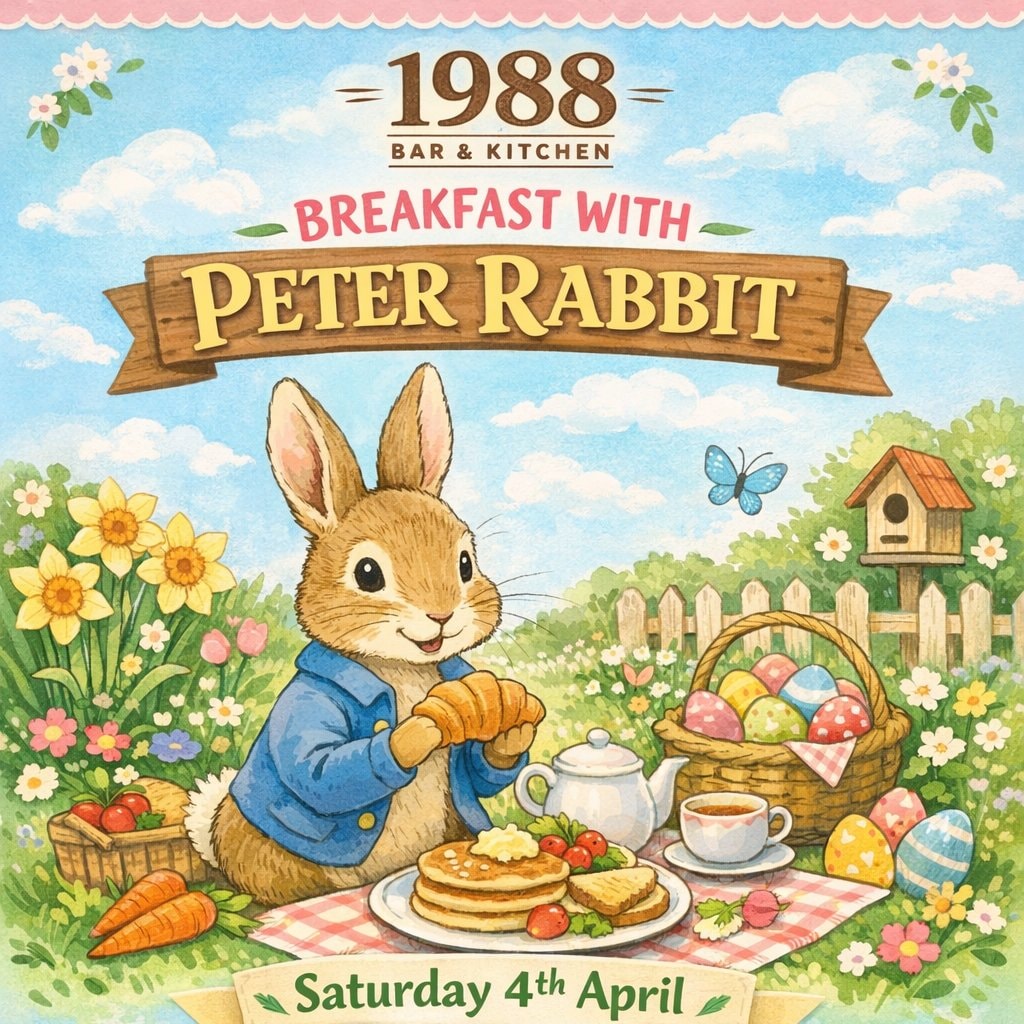 Breakfast With Peter Rabbit