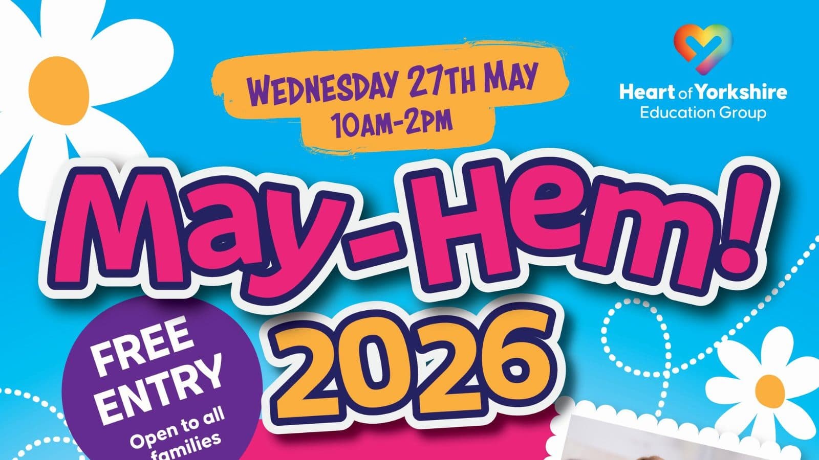 May-Hem! A FREE event for ALL families!