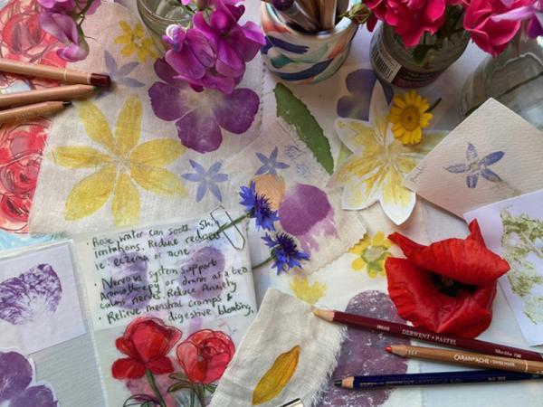 Summer Holidays: Flower Pressing Workshop