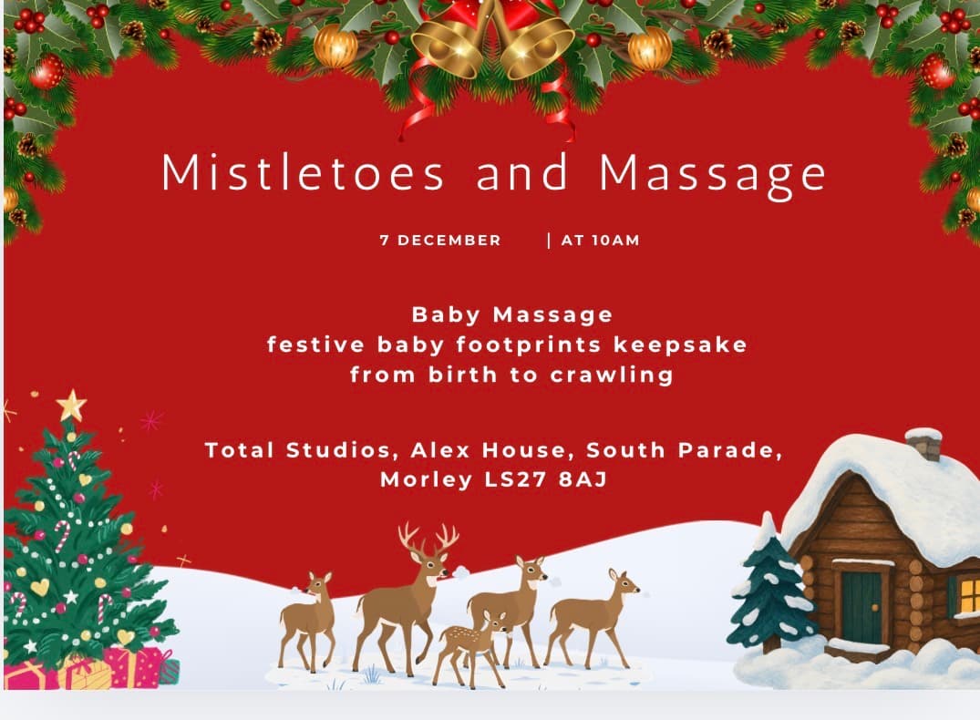 Mistletoes and Massage at Total Studios