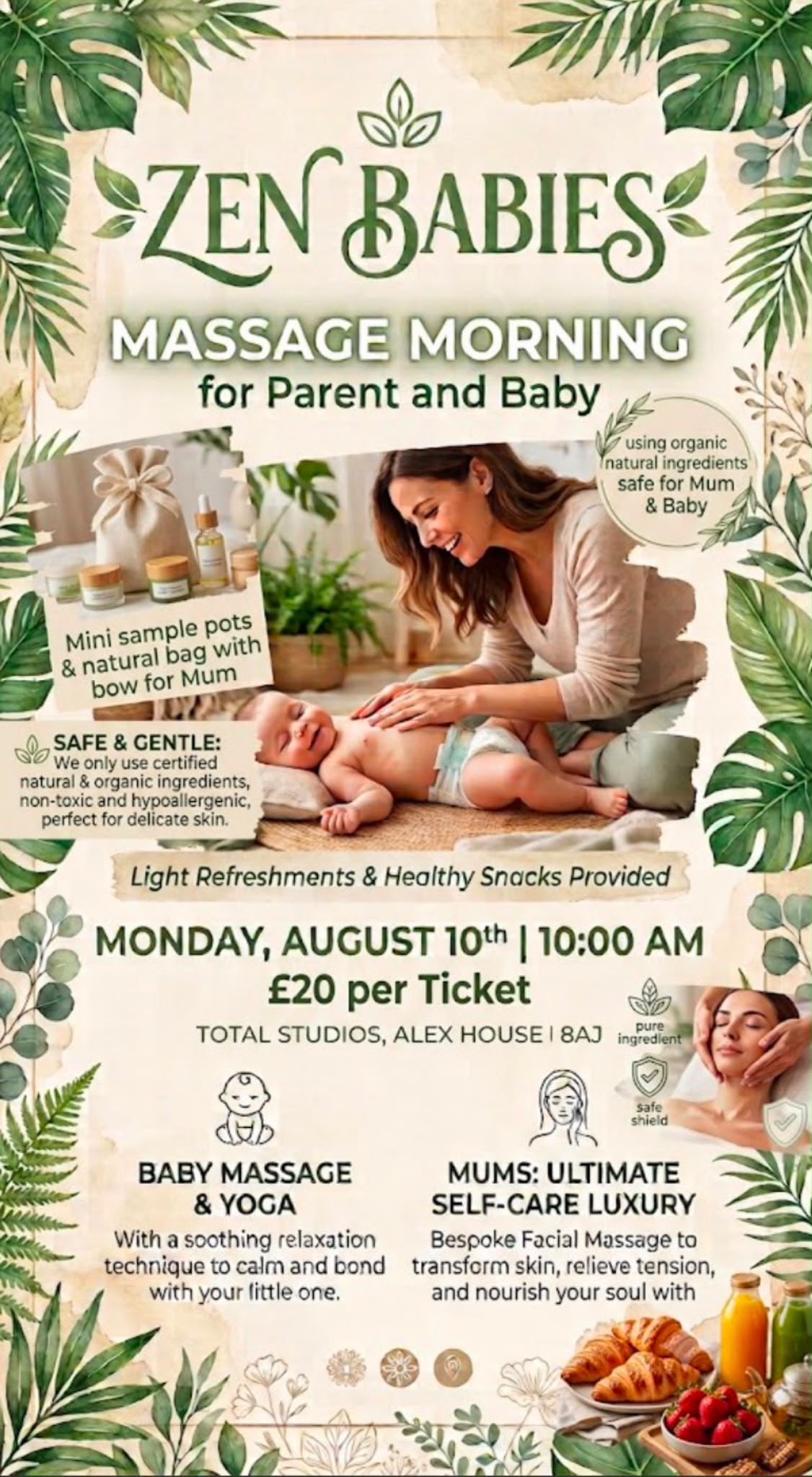 Massage Morning for Baby and Parent