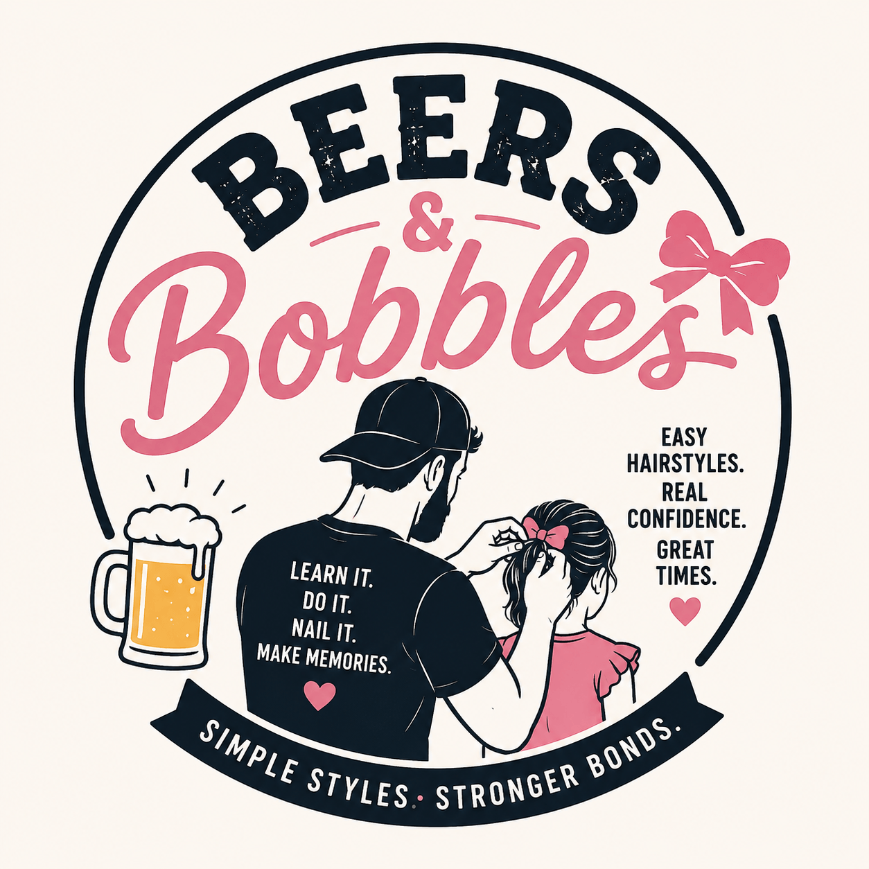 Beers & Bobbles Hair Styling for Dads, Grandads & Male Carers at Beers and Bobbles
