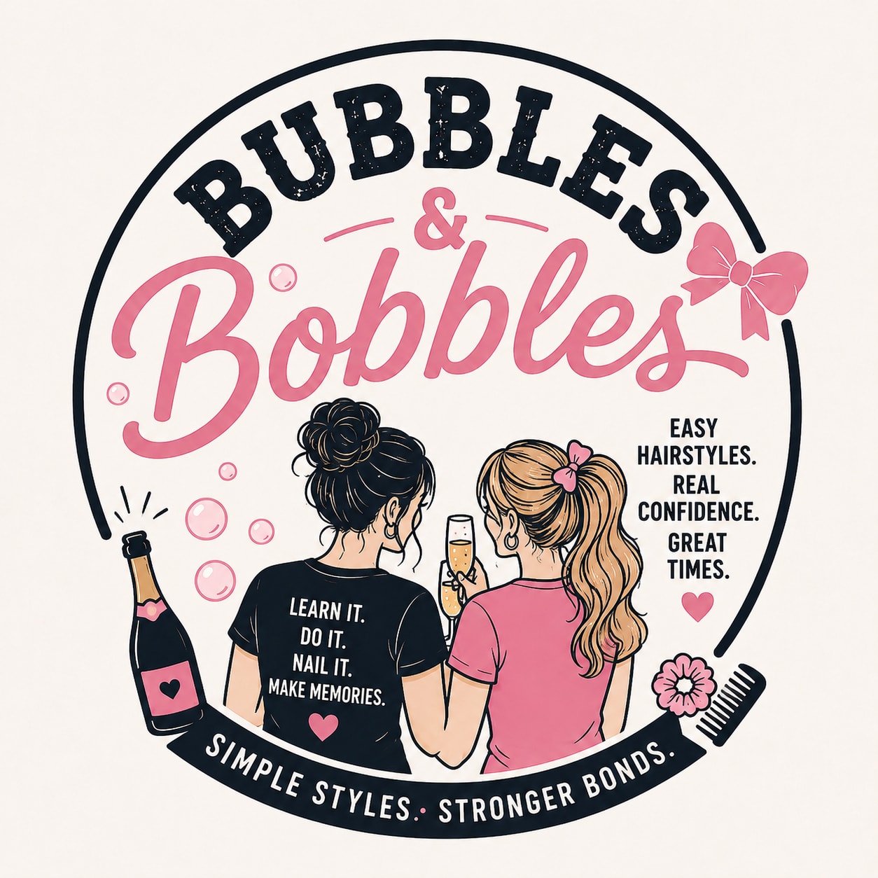 Bubbles & Bobbles Hair Styling for Mums, Grandmas & Female Carers