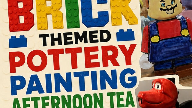 Brick Themed Afternoon Tea