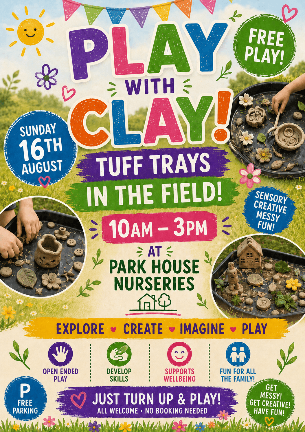 Play With Clay Tuff Tray