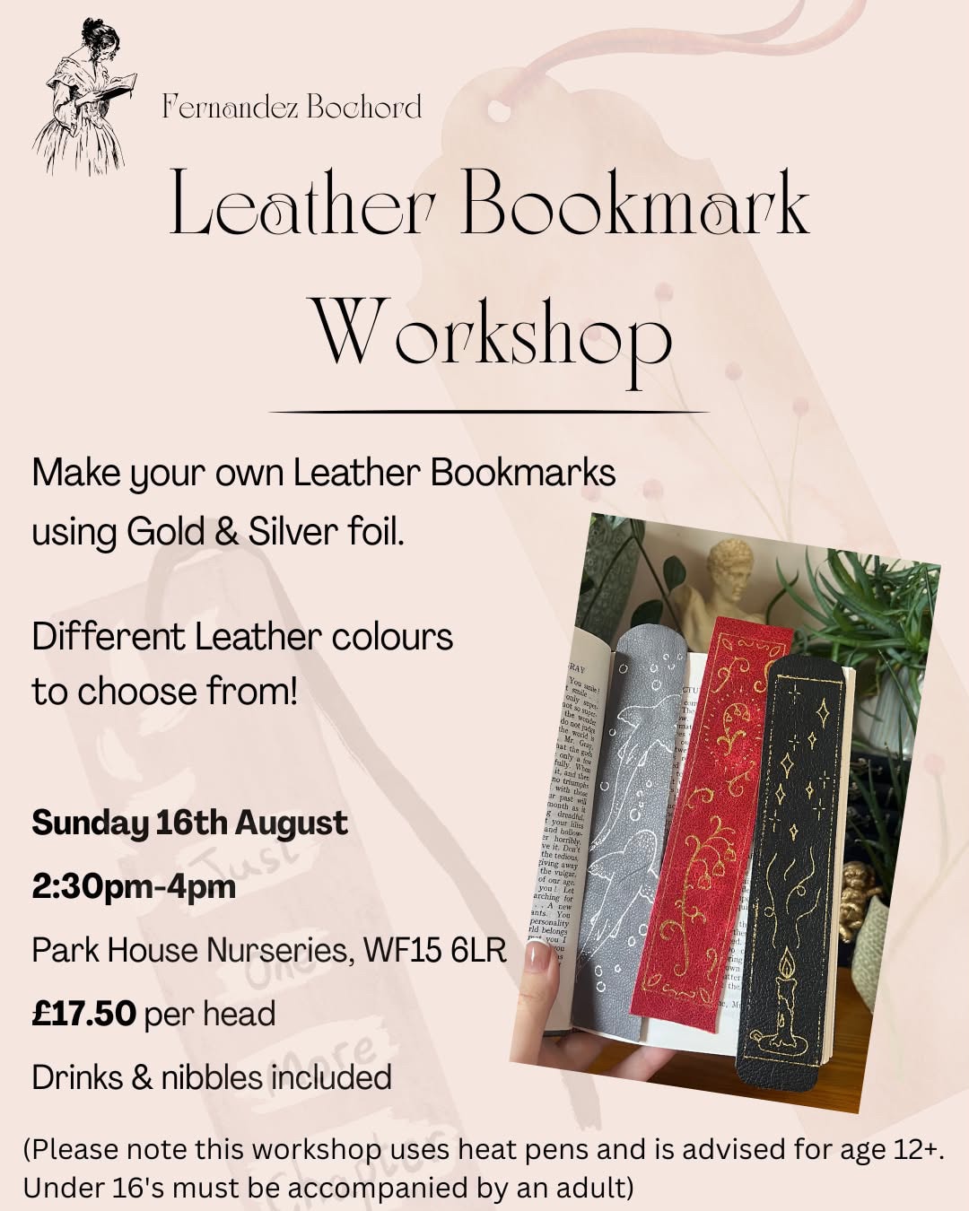 Leather Bookmark Making