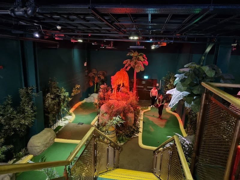 Volcano Falls Adventure Golf at Xscape Yorkshire
